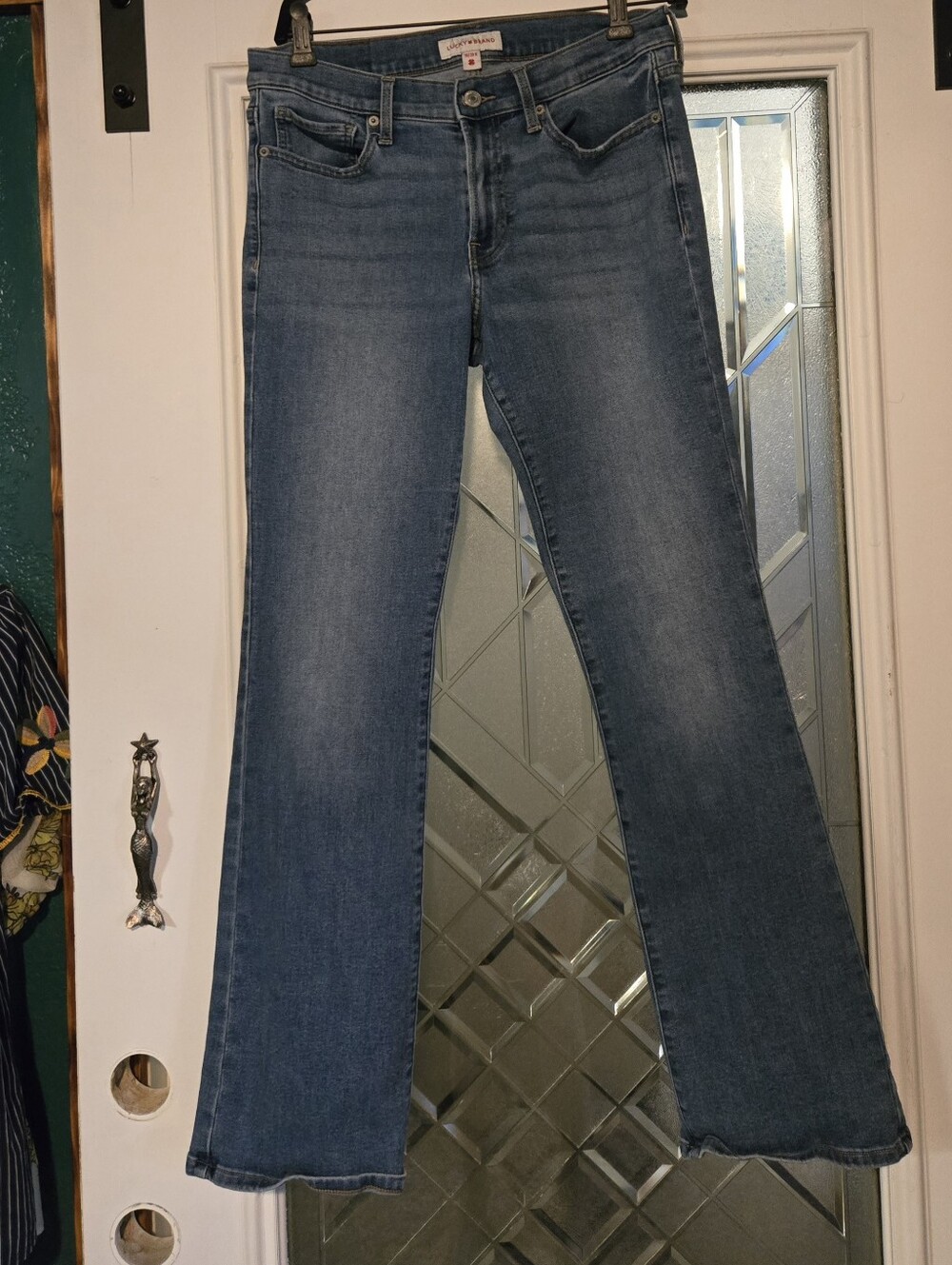 Lucky Brand Medium Blue Flare Jeans